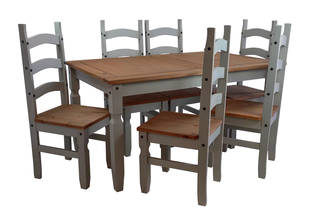 Conjunto Corona Mesa com 6 Cadeiras 